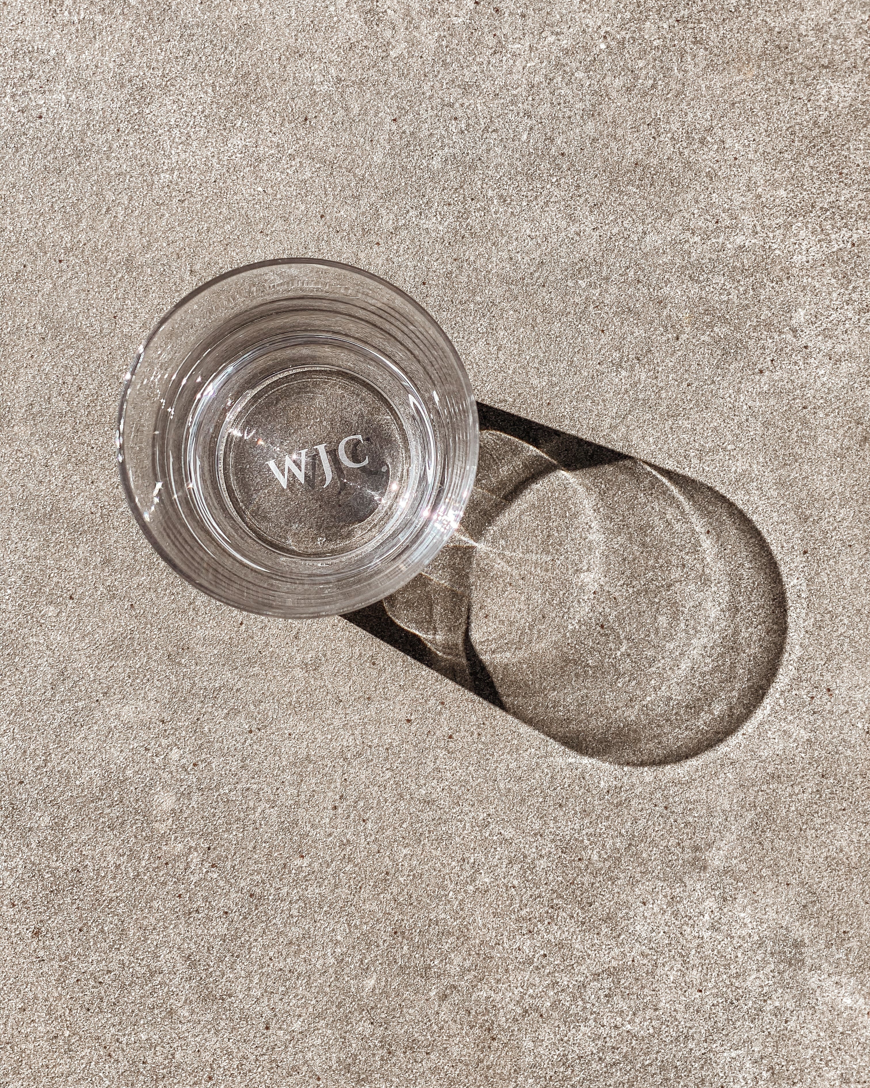 Personalised Crystal Scotch Glass — Laser Engraved Initials | Scotch by Fire