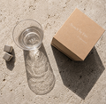 Personalised Scotch Glass & Chilling Cube Set