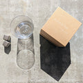 Personalised scotch glass and titanium chilling cube gift set, Scotch by Fire